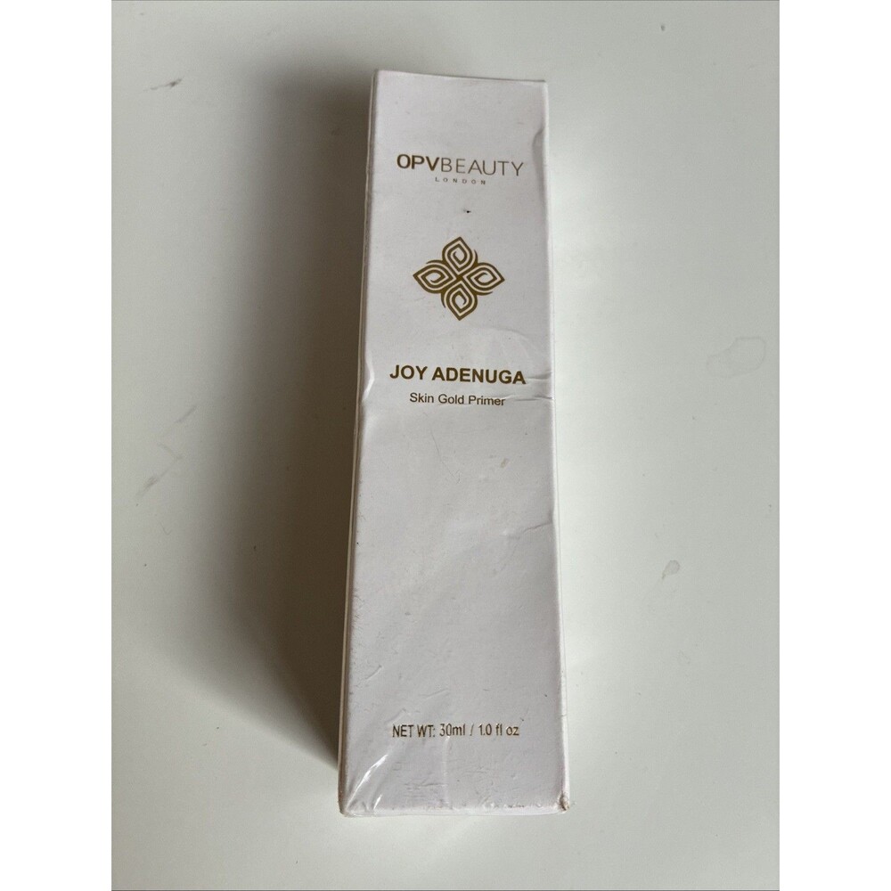 OPV Beauty London Skin Gold Face Makeup Primer Joy Adenuga 1 fl oz 30ml